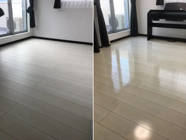 ペット向けフロアーコーティングサービスの画像