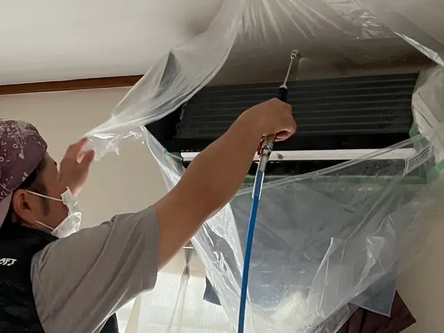 日本エアコンクリーニング協会認定作業員！！天然由来の洗剤でお子様・ペットも安心◎サービスの画像