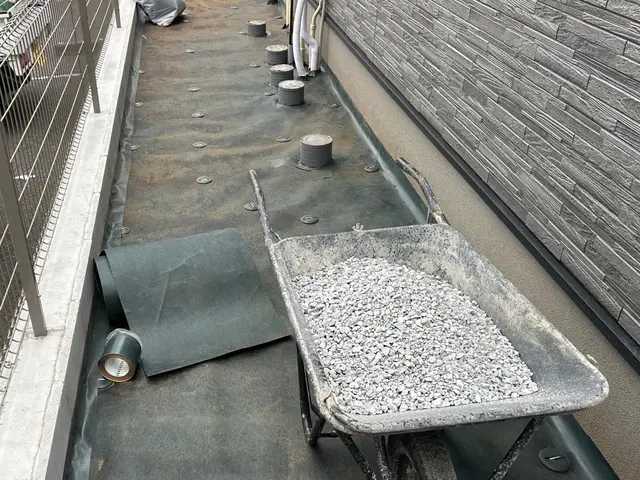 砂利敷き施工サービスの画像