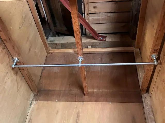 ハンガーパイプの取り付け、お任せください！サービスの画像