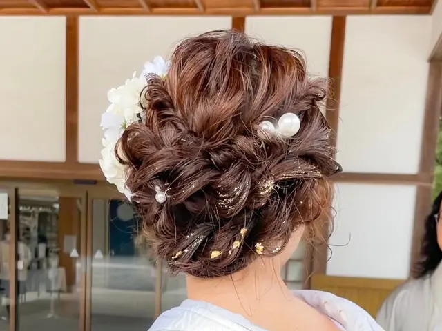 出張ヘアメイク(愛知、静岡) 結婚式参列、セレモニー、ブライダルヘアメイク