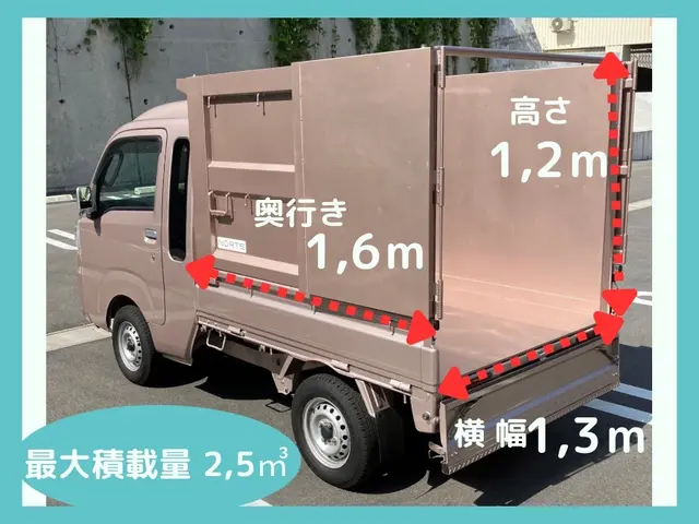 《軽トラ積み放題》業界歴15年以上!!お見積り無料☆即日OK必ずお力になります✰サービスの画像