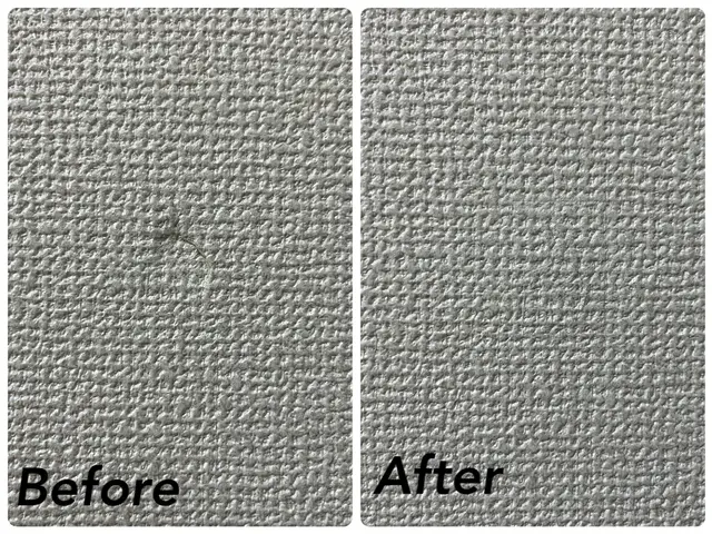 壁紙のちょっとした穴・めくれの補修｜貼り替えまで不要な方向けサービスの画像