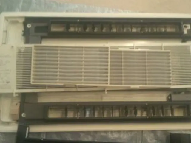 家庭用天井埋込み型 （1方向　2方向）　自然派エアコンクリーニングサービスの画像