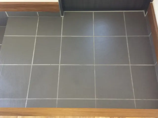 玄関タイルクリーニングサービスの画像