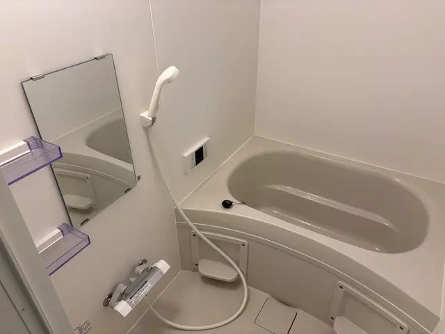 丁寧クリーニング＆ご対応！綺麗なお風呂で快適に！エプロン内部も綺麗にしますサービスの画像