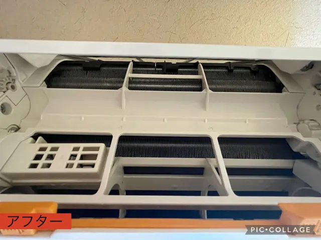 エアコンの分解洗浄！こだわりの3回洗浄（専用洗剤洗浄、中和処理、高圧水洗浄）サービスの画像