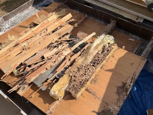 シロアリ駆除　薬剤散布　お任せください！サービスの画像