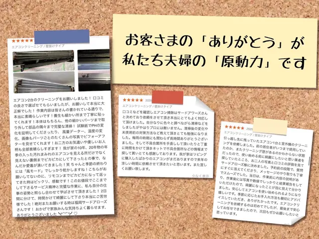 『ありがとう』が私たち夫婦の原動力✮〚生乾き乾燥×落下物×嫌な臭い〛改善✮福岡サービスの画像