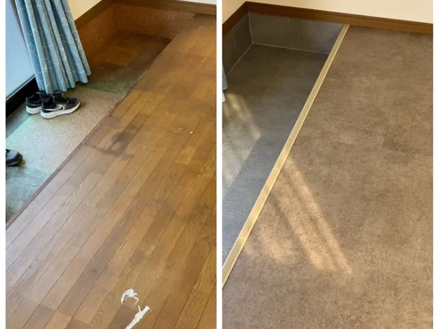 《床フロアタイル施工》サービスの画像