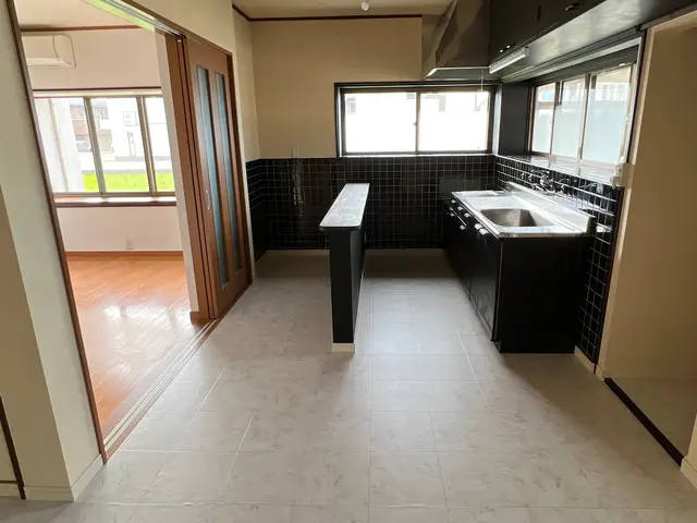 クッションフロア全張り替え歓迎。サービスの画像