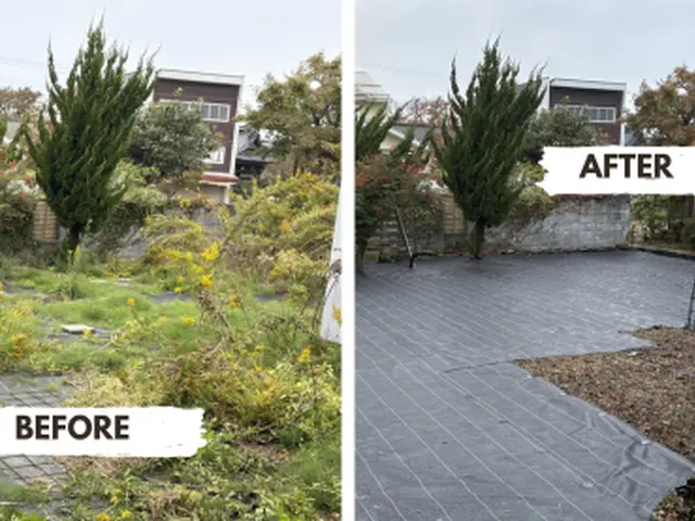 防草シート施工｜雑草対策に効果的　下地処理から丁寧に対応サービスの画像