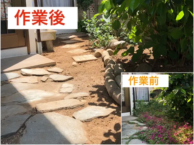 【2024アワード入賞】丁寧な草むしり！口コミに裏付けられた丁寧な作業サービスの画像