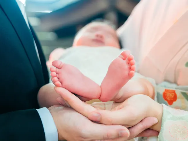 泣いても大丈夫。赤ちゃんペースのお宮参り撮影。