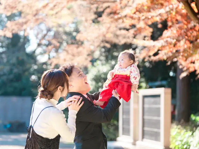 泣いても大丈夫。赤ちゃんペースのお宮参り撮影。