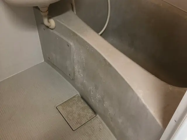 お風呂クリーニング！溜まった水アカお任せ下さい！サービスの画像