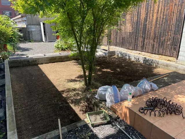 【2級造園施工管理技士】業歴7年◎自社スタッフが迅速丁寧に仕上げます。サービスの画像