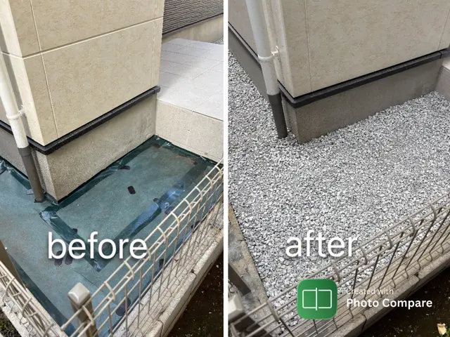 除草、除草剤込み！２０平米以上は割引あり♪防草シート、ウッドチップ可！相談無料♪サービスの画像