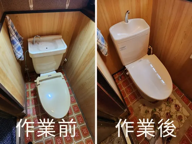 ★☆オープンキャンペーン価格☆★　　　　温水洗浄便座交換お任せください！！サービスの画像