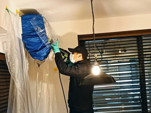 フフで伺います エアコンクリーニングサービスの画像