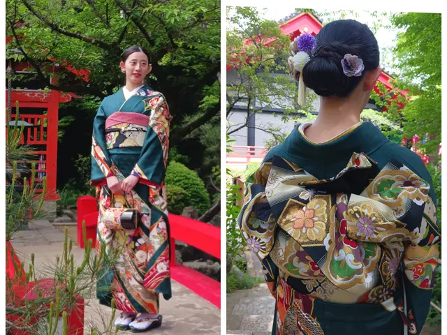 【特別な日は思いきってお着物で】お時間お問い合わせ下さい。簡単ヘアセット込です。サービスの画像