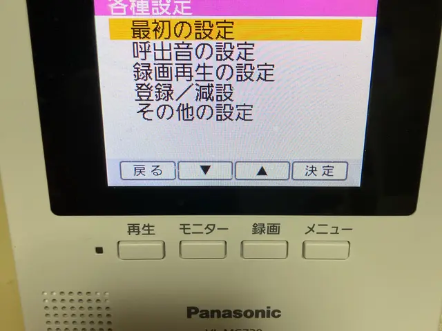 【駐車代込 電気工事士】インターホン ドアホンの交換 設定(HN作業も対応可能)サービスの画像