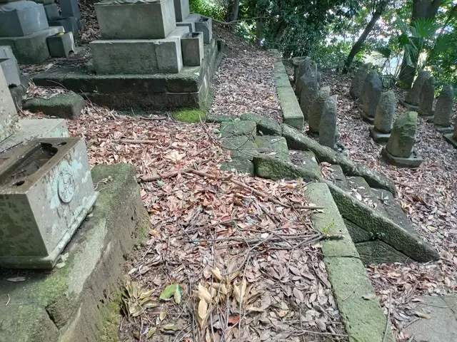 ◎落葉にお悩みではございませんか？お庭、斜面、山中のお墓等も作業致します！サービスの画像