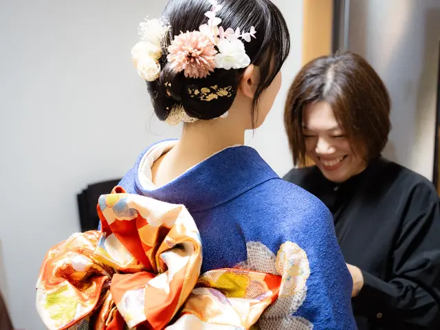 ◆ナツメミヤビ◆ずっと着ていたい動けて食べられるすっきり着付けー授乳中妊婦様も◎