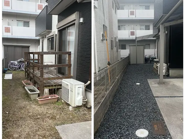 冬が防草のチャンス！暖かくなる前にお庭の草対策をサービスの画像