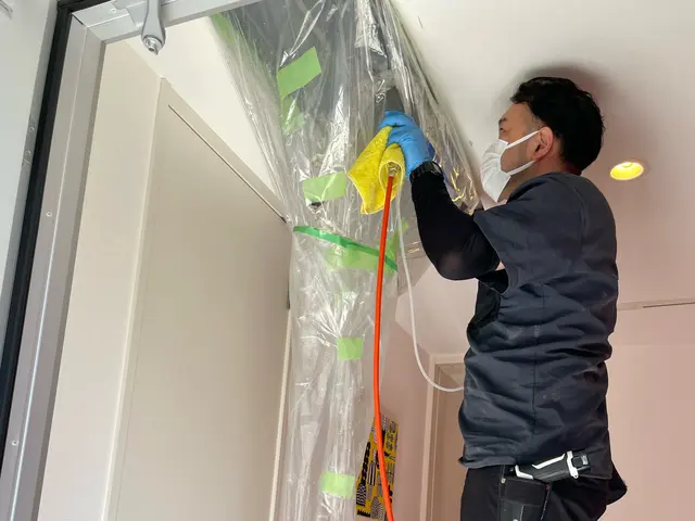 10/25am〜◆壁掛けも一緒にOK！抗菌コート無料サービス！2名で迅速丁寧作業サービスの画像