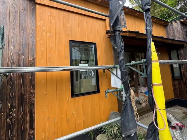 ステイン塗装！ウッドデッキ、ウッドフェンス、無垢床等サービスの画像