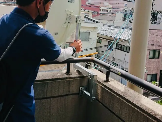 【残暑応援ｷｬﾝﾍﾟｰﾝ9月まで！】アンテナ調整、立て直し、電波調査【大雨強風】サービスの画像