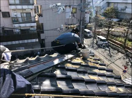 オーニングテント Akatsuki Renovationのオーニング シェードの取り付け くらしのマーケット