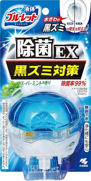 液体ブルーレットおくだけ除菌EX トイレタンク芳香洗浄剤 スーパーミントの香り 本体 70ml
