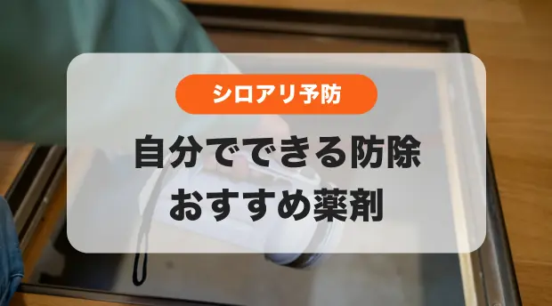 自分でできるシロアリ予防法