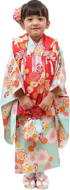 3歳女の子 被布セット[KYOETSU]
