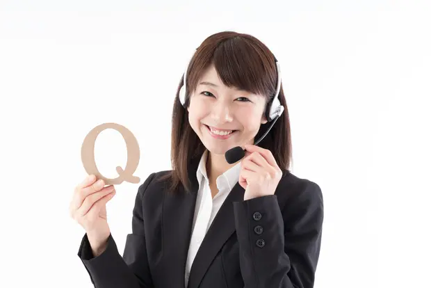 コールセンターの女性
