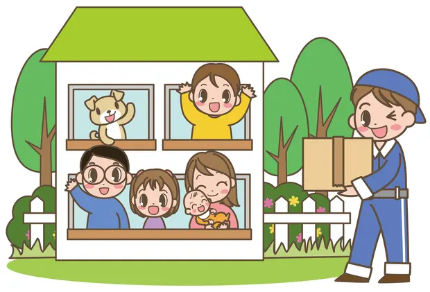 引越しイメージイラスト