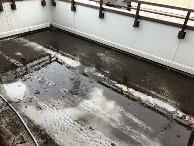 コロナ対策 マスク ベランダの汚れ詰まり 網戸窓洗浄サービス その他対応可 Kokoroのベランダ バルコニークリーニング くらしのマーケット