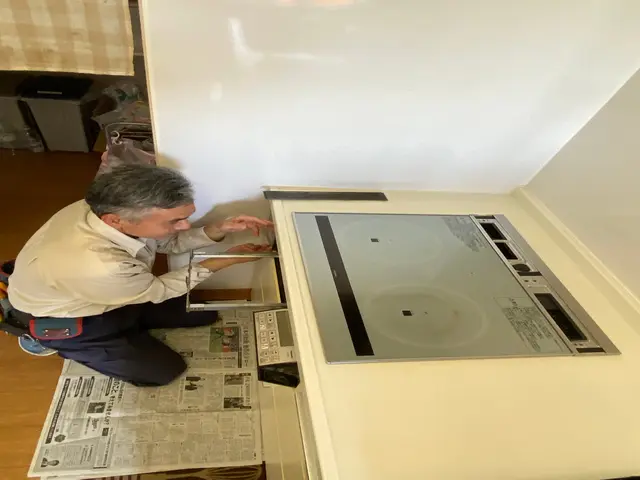 Ih交換 ガスからihへの交換工事 ミズノ電気サービスのihクッキングヒーターの交換 取り付け くらしのマーケット